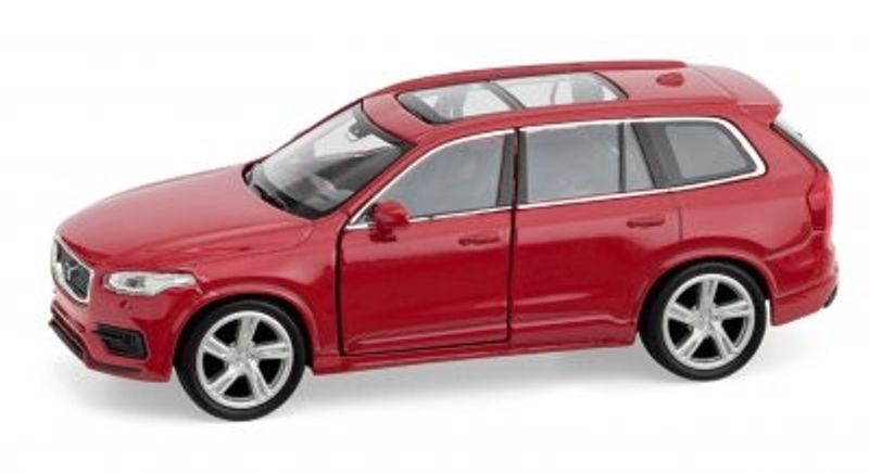Volvo XC90 2015 - röd - skala 1:38