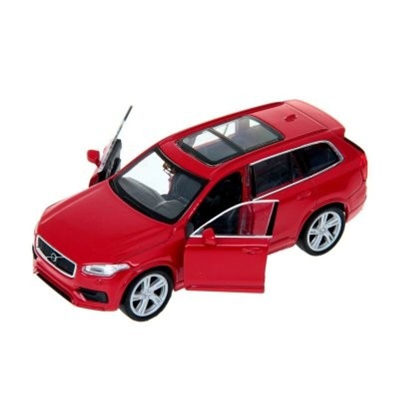 Volvo XC90 - röd - skala 1:34