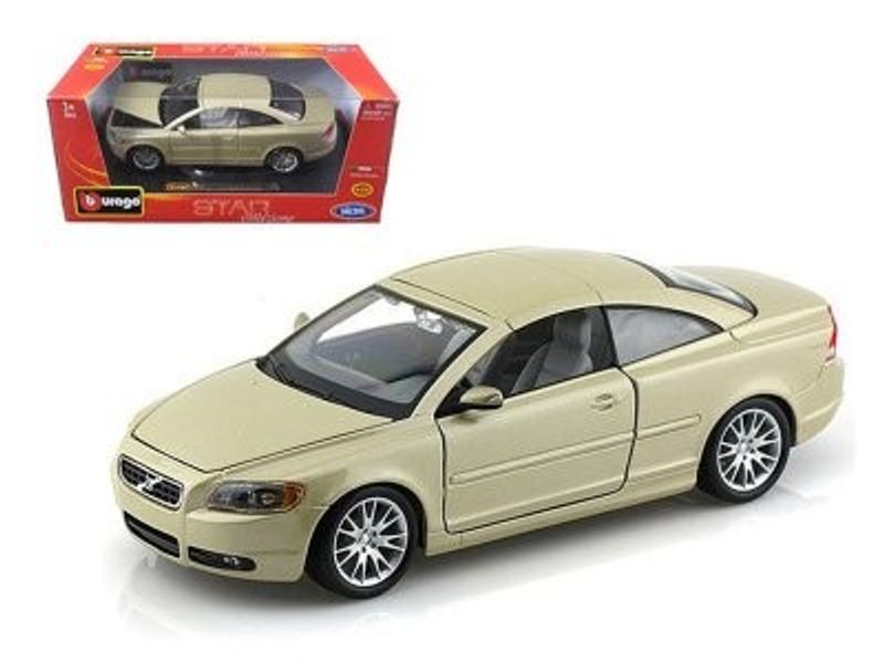 Volvo C70 Coupe - guld - skala 1:24