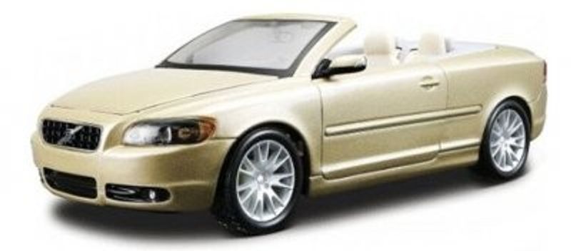Volvo C70 Cabriolet - guld - skala 1:24