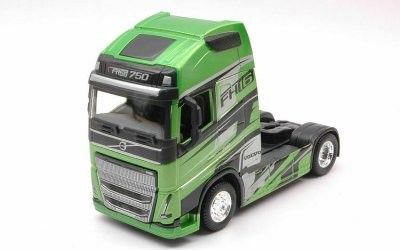Volvo FH16 Globetrotter 750XXL grön - skala 1:43