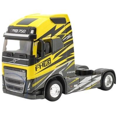 Volvo FH16 Globetrotter 750XXL gul - skala 1:43