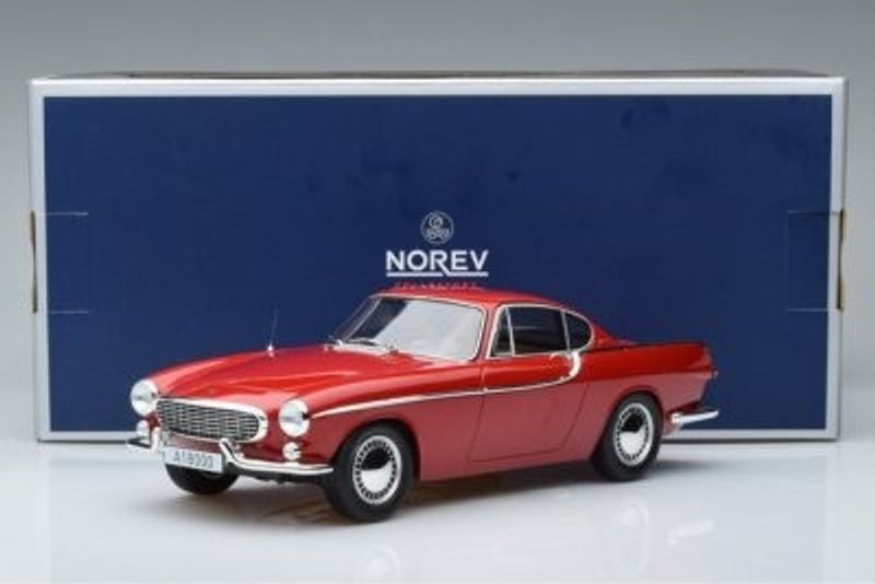 Volvo P1800 1961 röd - skala 1:18