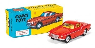 Volvo P1800 - röd - skala 1:46