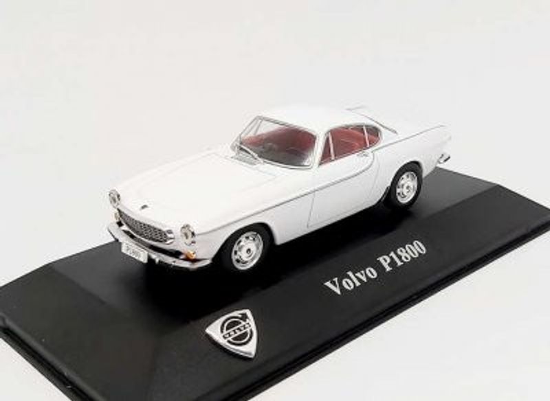 Volvo P1800 1966 - vit - skala 1:43
