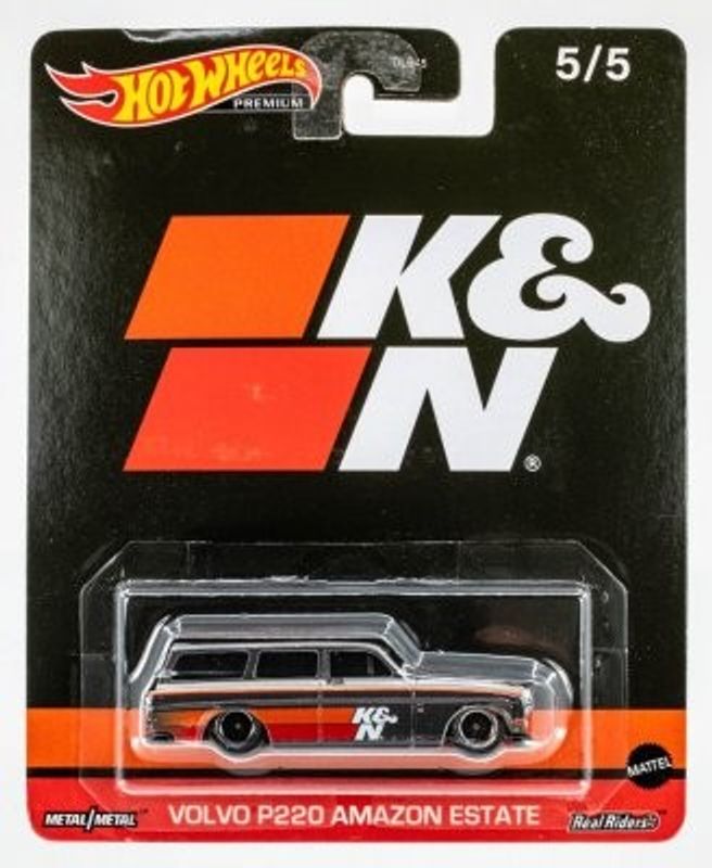 Volvo P220 Amazon svart - Hot Wheels 1:64