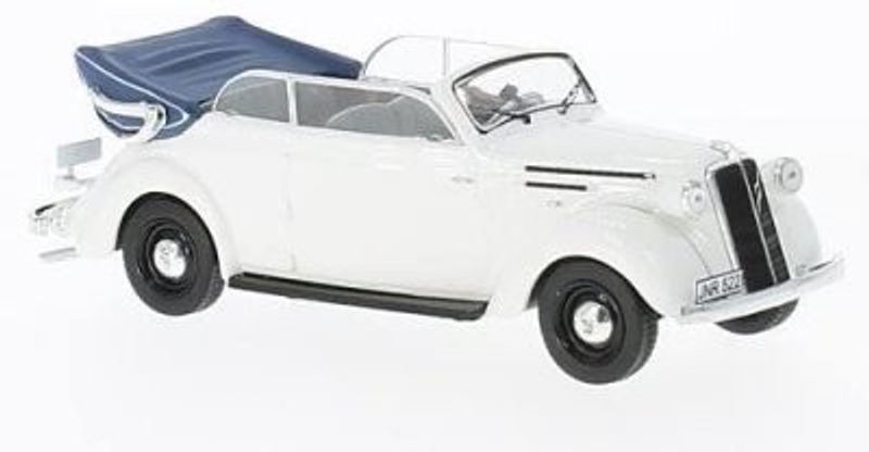 Volvo PV51 Convertible, vit 1937 - skala 1:43