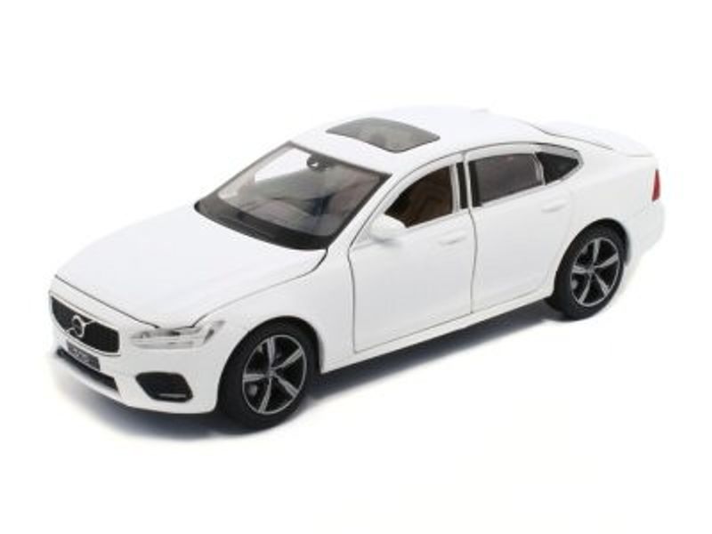 Volvo S90 vit - skala 1:32