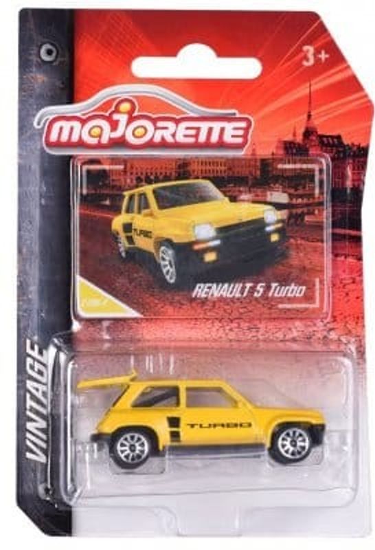 Renault 5 Turbo gul - Majorette 7,5 cm