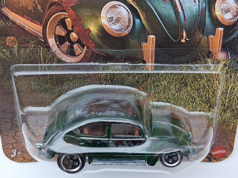 VW Beetle Classic – Vintage Silver-Serie von Hot Wheels im Maßstab 1:64