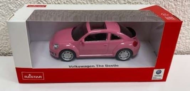 VW Beetle new 2019 rosa - skala 1:43