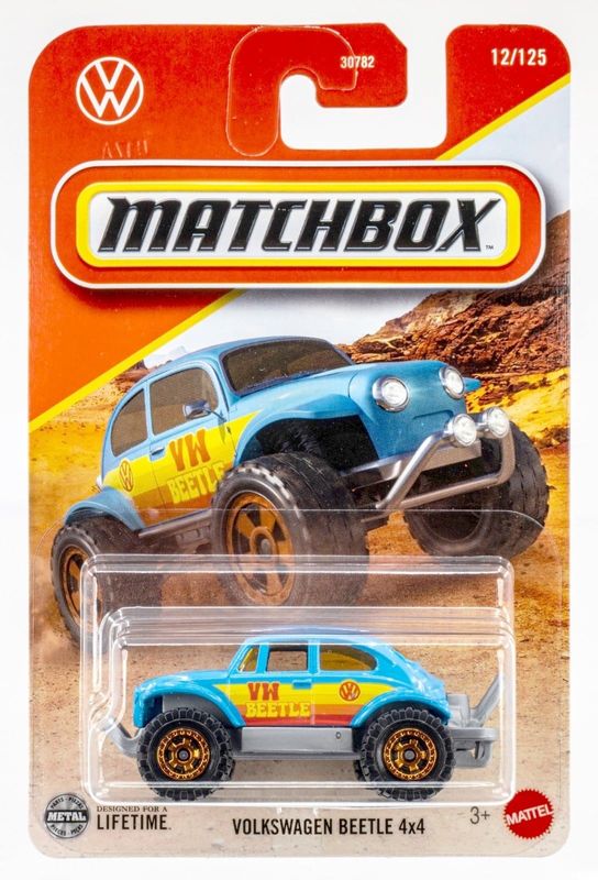 VW Volkswagen Beetle 4x4 blå - Matchbox 1:64