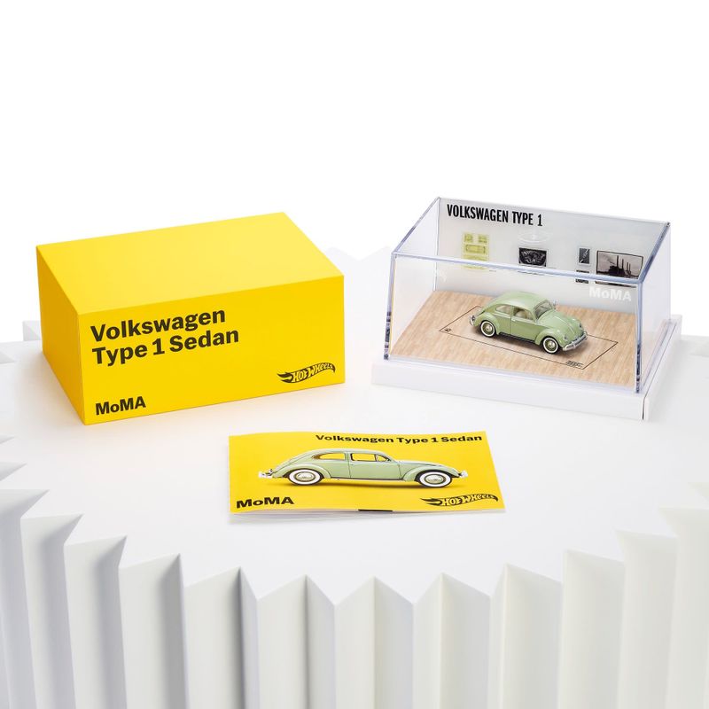 VW Beetle Typ1 Sedan - Hot Wheels x MoMA 1:64