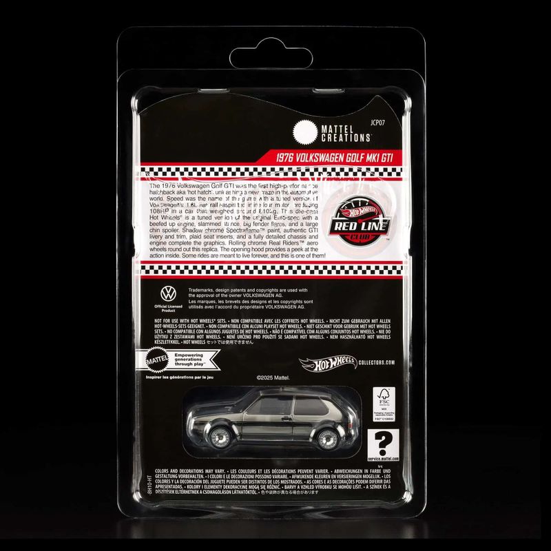 VW Golf GTI 1976 - Hot Wheels RLC 1:64