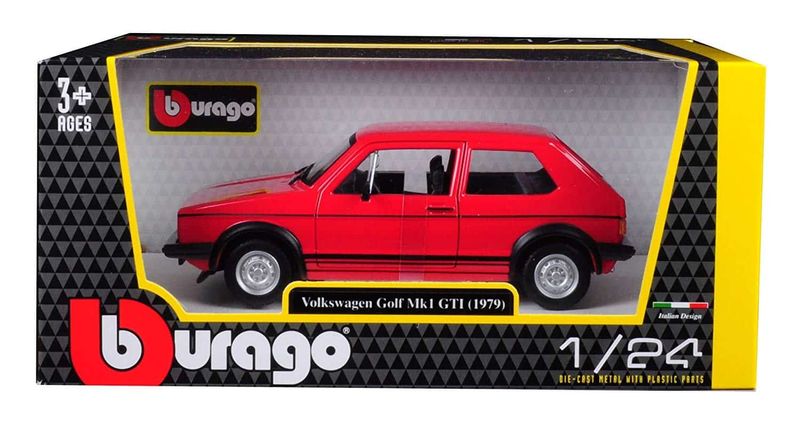 VW Golf Mk 1 GTI 1979 - röd - skala 1:24