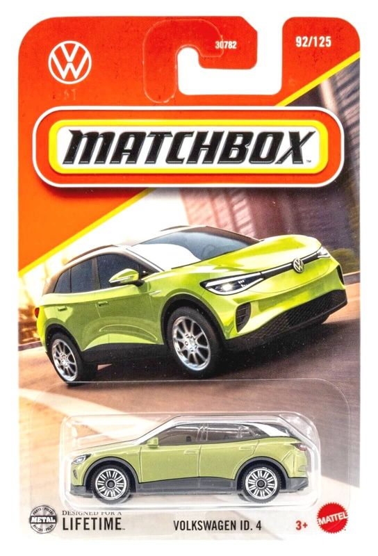VW ID4 grön - Matchbox 1:64