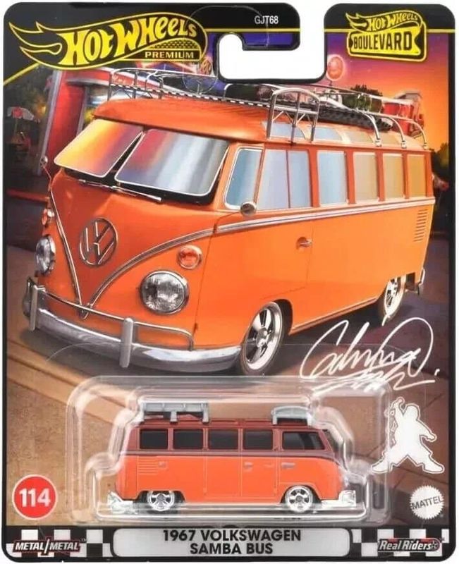 Volkswagen Samba Bus 1967 - Hot Wheels Boulevard 1:64