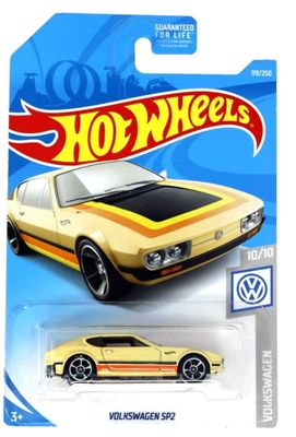VW SP2 gul -Hot Wheels 1:64