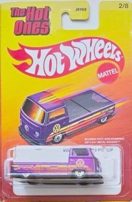 VW T2 Pickup lila - The Hot Ones - Hot Wheels 1:64