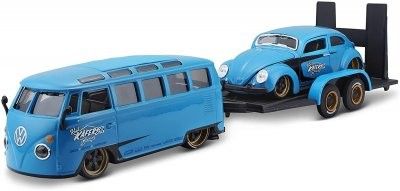 VW Buss + VW Beetle / Bubbla set - skala 1:24
