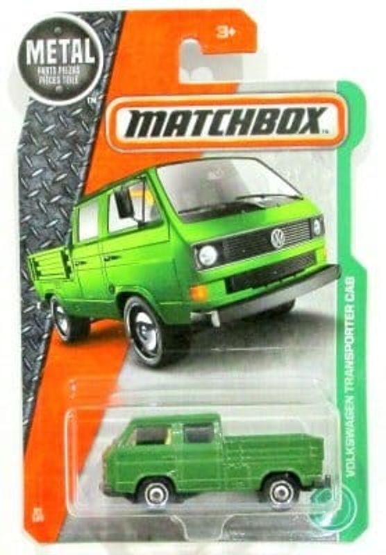 VW Transporter Cab grön - Matchbox 1:64.