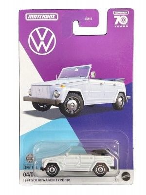 VW Type 181 1974 vit (WM exkl) - Matchbox 1:64