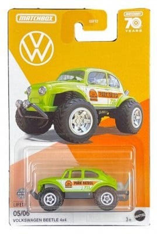 VW Beetle/Bubbla 4x4 grön (WM exkl) - Matchbox 1:64