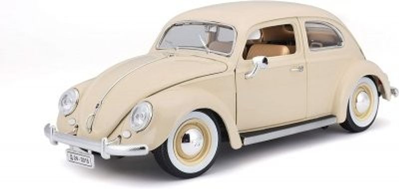VW Beetle / Bubbla 1955 Cream - skala 1:18