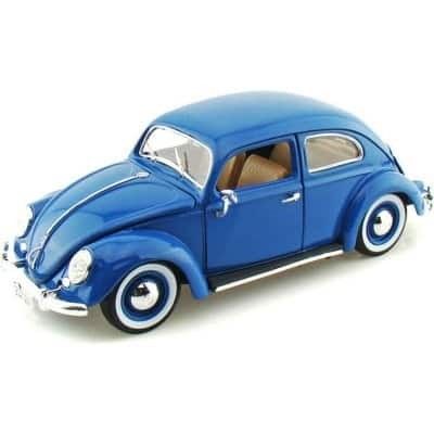 VW Beetle / Bubbla 1955 blå - skala 1:18