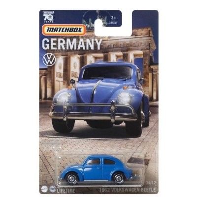 VW Beetle/Bubbla 1962 blå - Matchbox 1:64