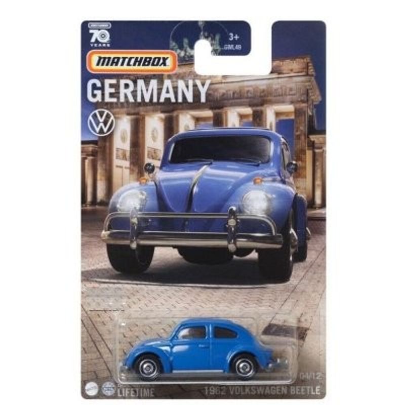 VW Beetle/Bubbla 1962 blå - Matchbox 1:64