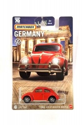 VW Beetle/Bubbla 1962 röd - Matchbox 1:64
