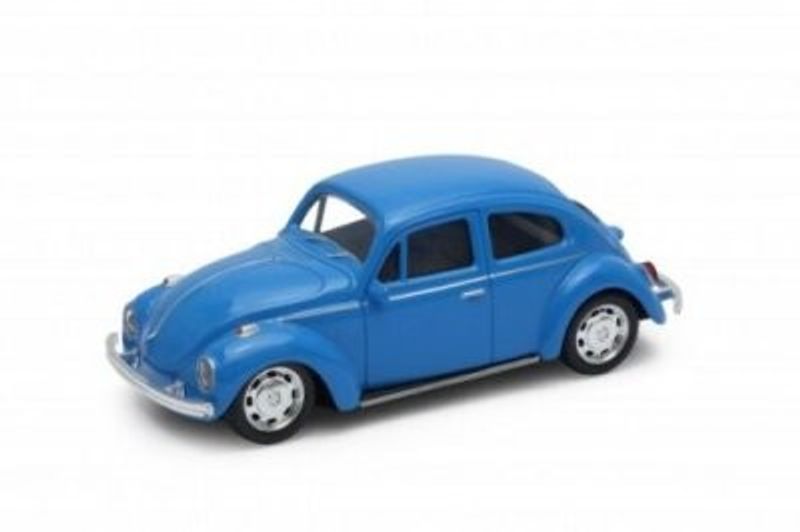 VW Beetle 1972 - blå - skala 1:43