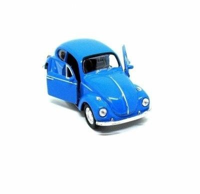 VW Beetle 1972 - blå - skala 1:34
