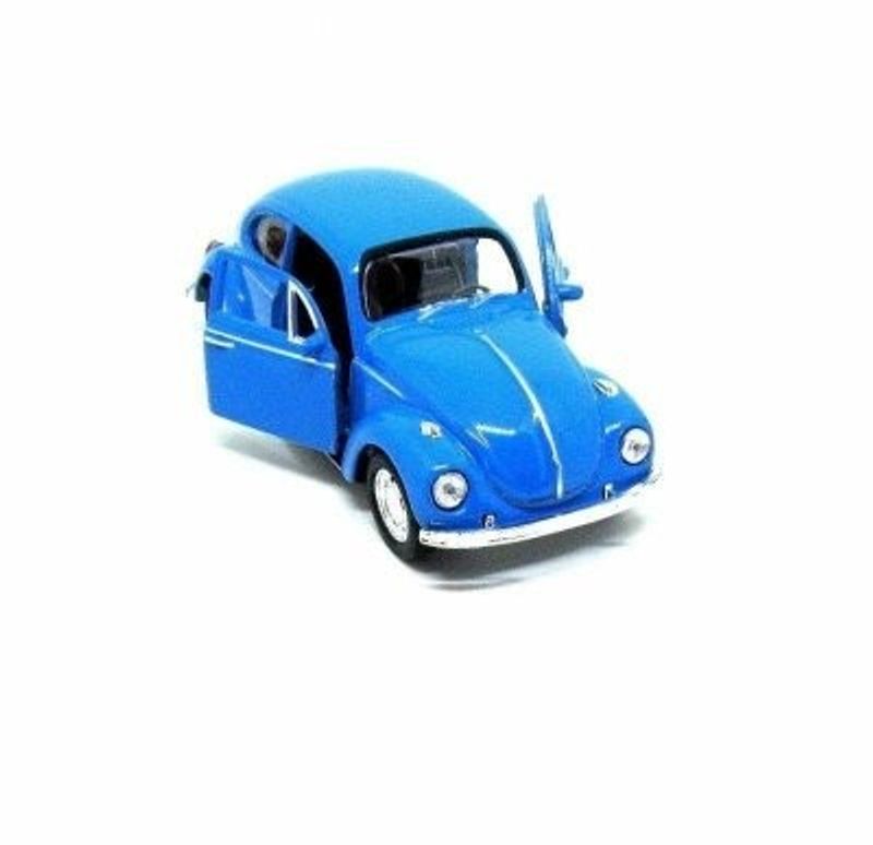 VW Beetle 1972 - blå - skala 1:34