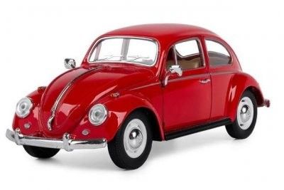 VW Beetle / Bubbla 1967 röd - skala 1:24