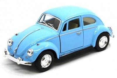 VW Beetle / Bubbla 1967 ljusblå - skala 1:32