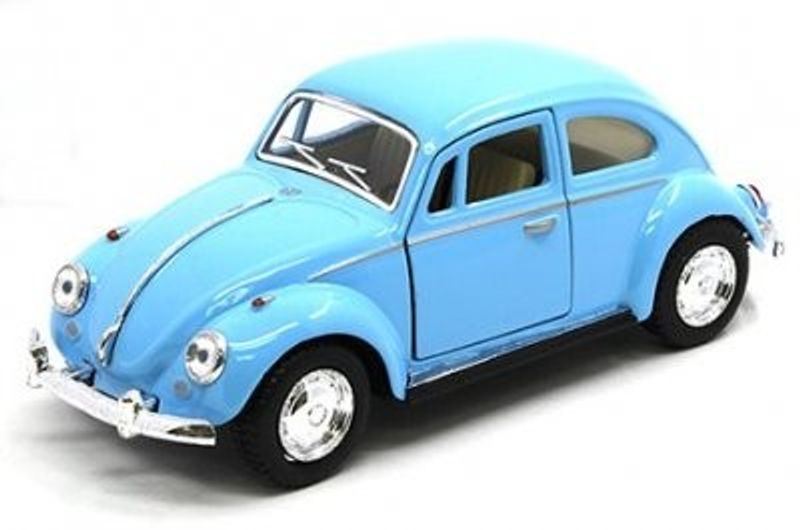 VW Beetle / Bubbla 1967 ljusblå - skala 1:32