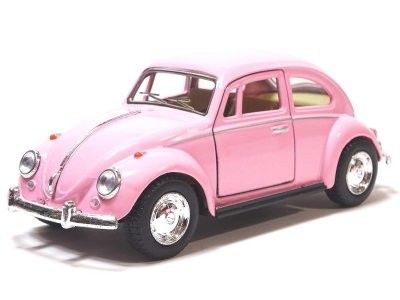 VW Beetle / Bubbla 1967 rosa - skala 1:32