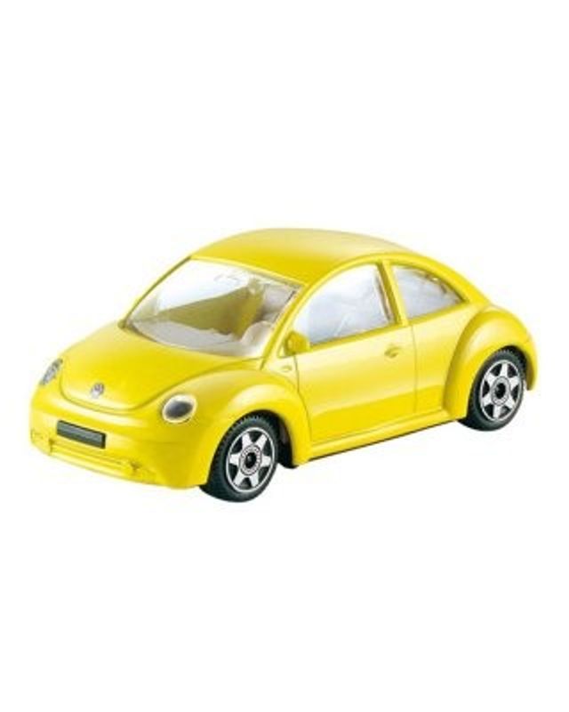 VW Beetle gul - skala 1:43