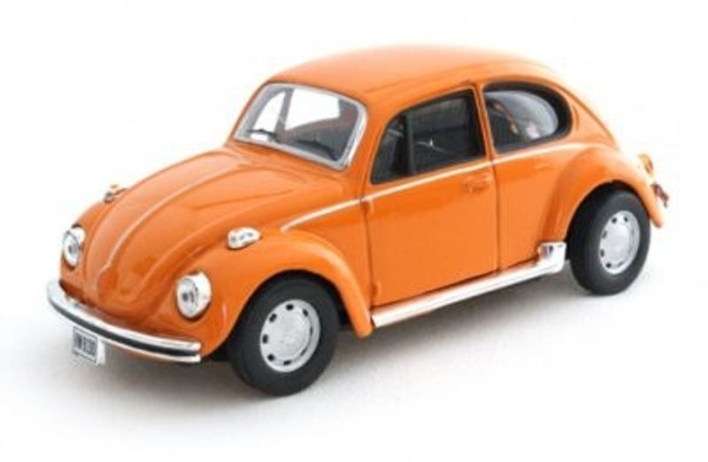 VW Beetle / Bubbla orange - skala 1:43
