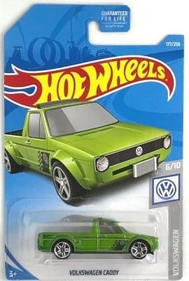 VW Volkswagen Caddy grön -Hot Wheels 1:64