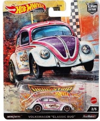 VW Beetle Classic Bug Dragstrip - Hot Wheels 1:64
