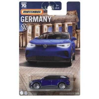 VW ID4 2021 blå - Matchbox 1:64