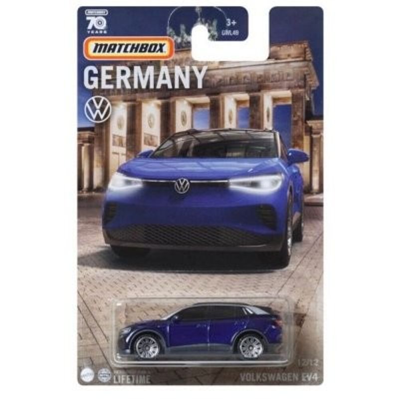 VW ID4 2021 blå - Matchbox 1:64