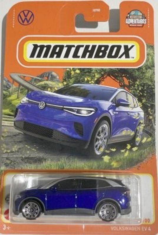 VW ID4 (EV4) blå - Matchbox 1:64