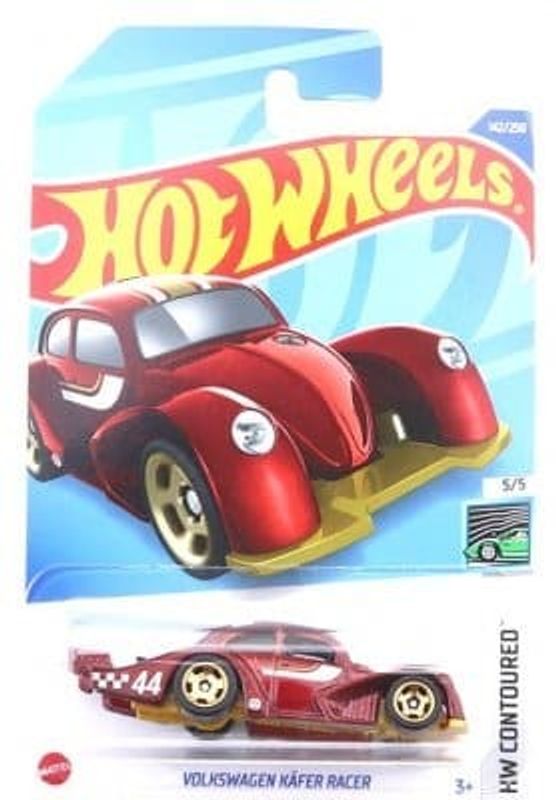 VW Beetle racer no44 röd - Hot Wheels 1:64