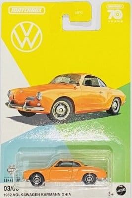 VW Karmann Ghia 1962 orange (WM exkl) - Matchbox 1:64