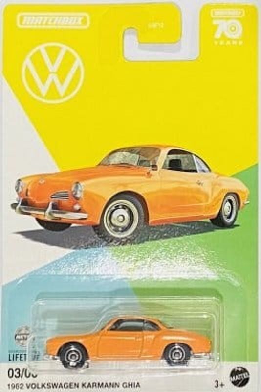 VW Karmann Ghia 1962 orange (WM exkl) - Matchbox 1:64