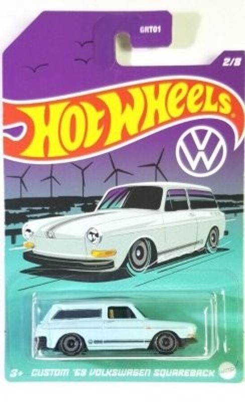 VW Squareback 1969 custom (WM) - Hot Wheels 1:64